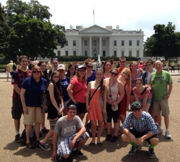 Students at the White House